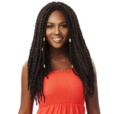 Outre X Pression Twisted Up Glueless 4X4 Lace Front Braid Wig - ISLAND SUMMER LOCS 24